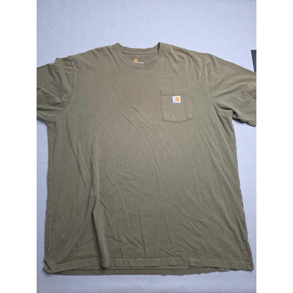 Carhartt Pocket T-Shirt Men's 3XLT Multicolor Original Fit Short Sleeve Lot of 4 - Picture 4 of 10